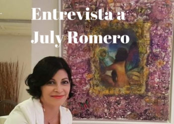 Entrevista a July Romero: La reina de la encáustica