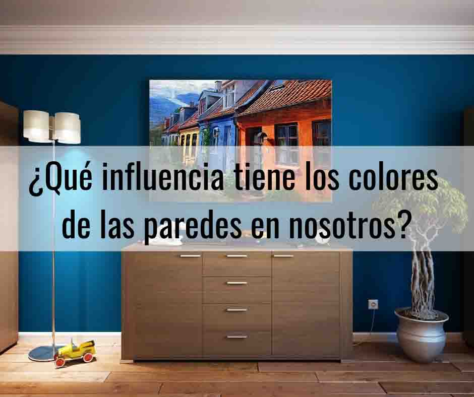 Colores para pintar paredes según la Psicología del color 