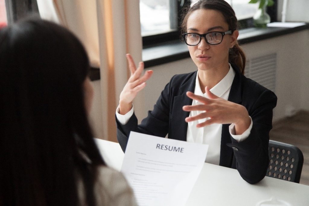 entrevista de trabajo