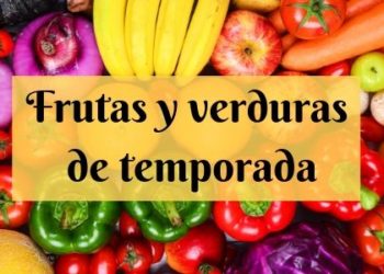 Frutas y verduras de temporada de verano