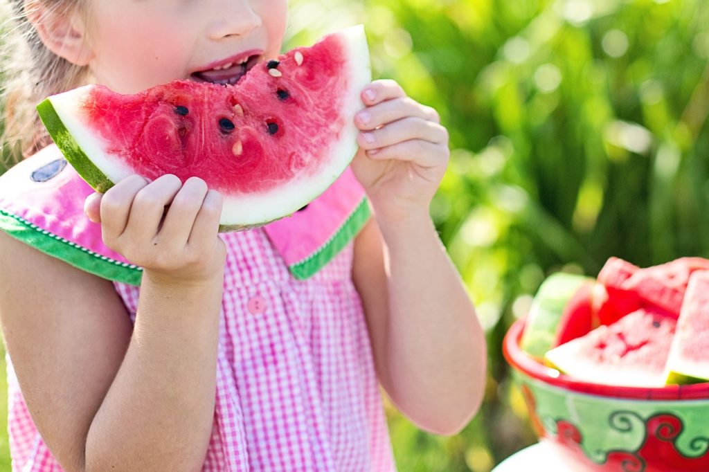 Frutas y verduras de temporada de verano