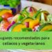 celíacos y vegetarianos