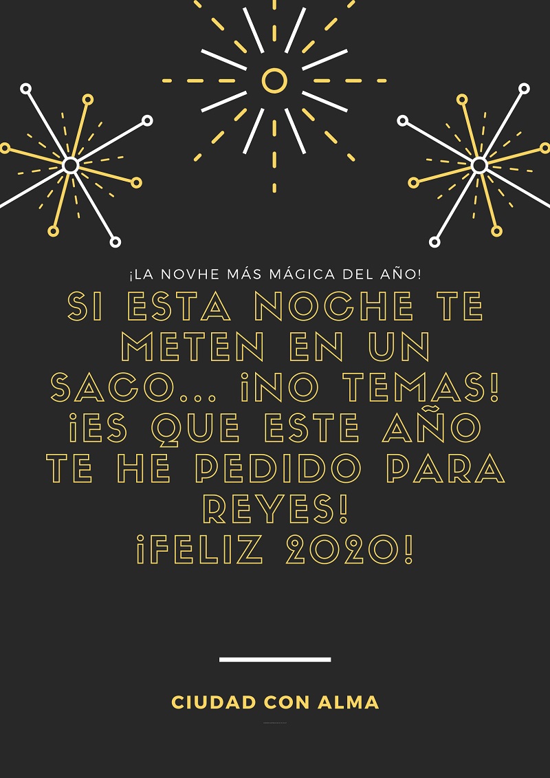 frases para felicitar el año 2020