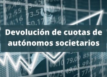 Devolución de cuotas de autónomos societarios