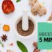 recetas para cocinar en menos de 5 minutos