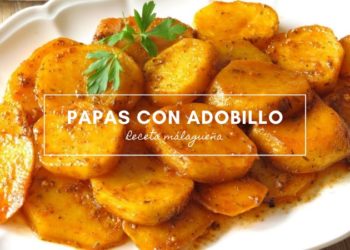 papas con adobillo