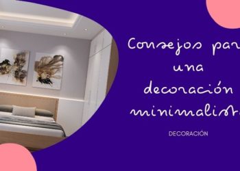 decoración minimalista
