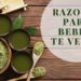 5 razones para beber té verde
