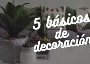 5 básicos de decoración para tu hogar