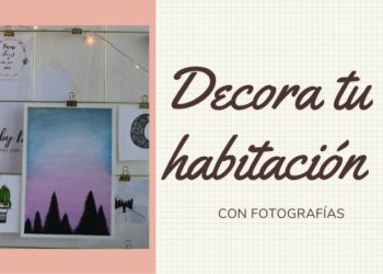 Decora tu habitación con fotografías