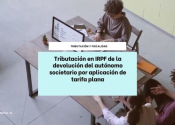 devolución del autónomo societario