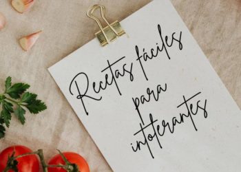 Recetas sencillas para intolerantes