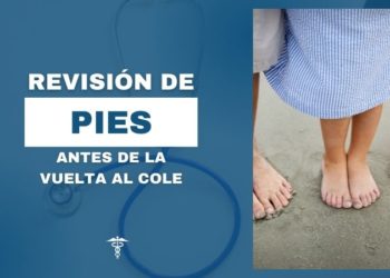 Una revisión de los pies antes de la vuelta al cole puede evitar problemas en el desarrollo de los niños