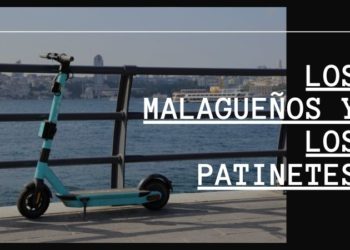 Los malagueños cambian el coche por los patinetes