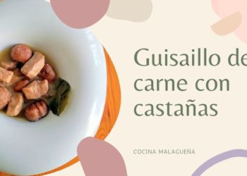 Guisaillo de carne con castañas