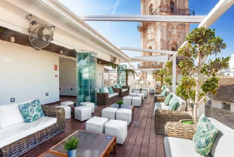 mejores rooftop de Málaga
